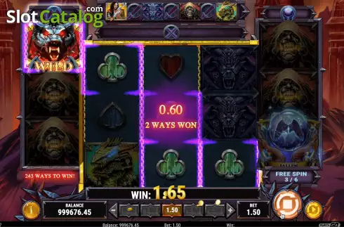 Screenshot7. Dio Killing The Dragon slot
