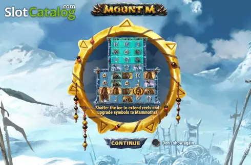 Start Screen. Mount M slot