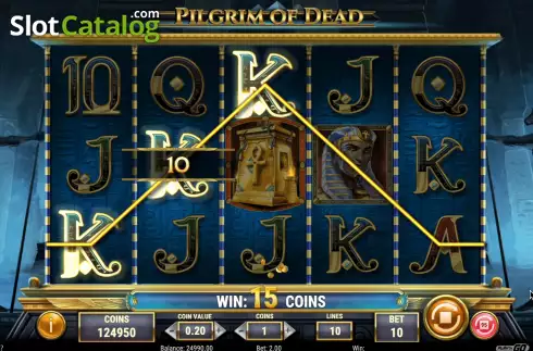 Win Screen 1. Pilgrim of Dead slot