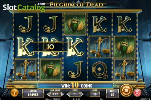 Bildschirm5. Pilgrim of Dead slot