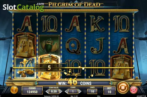 Bildschirm7. Pilgrim of Dead slot