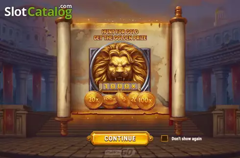 Bildschirm2. Legion Gold slot