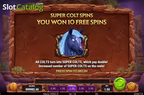 Free Spins 1. Colt Lightning slot