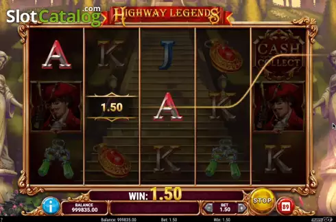 Win Screen 2. Highway Legends slot