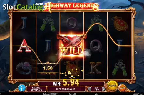 Captura de tela9. Highway Legends slot