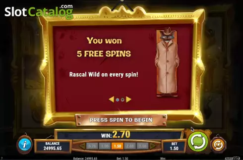 Free Spins 1. Rascal Riches slot