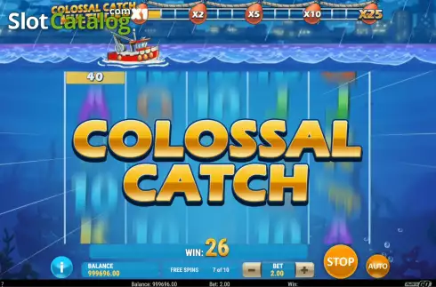 Bildschirm8. Boat Bonanza Colossal Catch slot