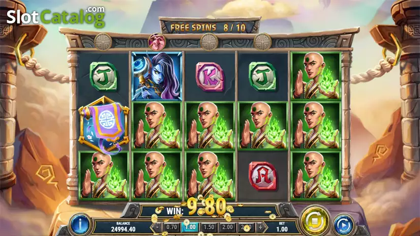 Monkey: Battle for the Scrolls Slot Free Spins
