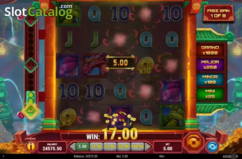 Free Spins 2. Temple of Prosperity slot