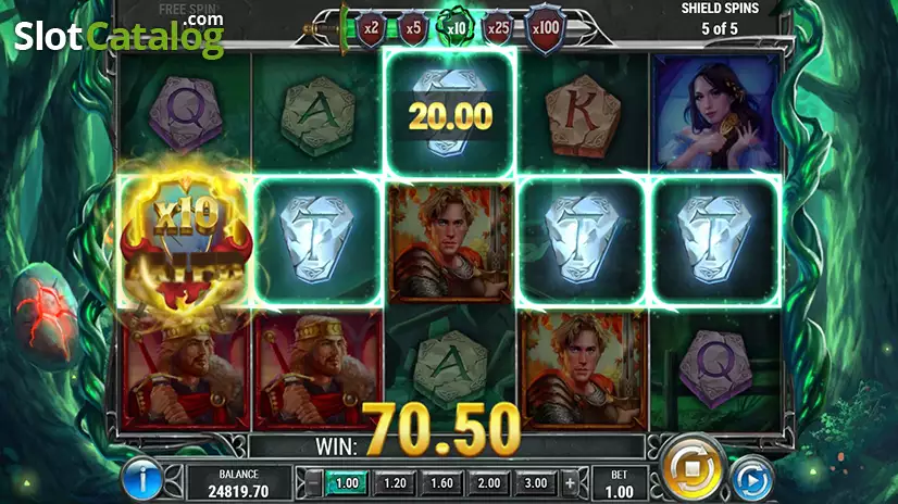 Return of the Green Knight Slot Free Spins