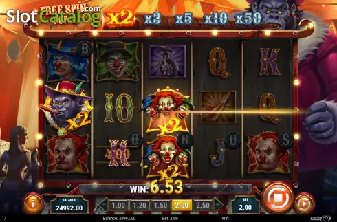 Captura de tela6. 3 Clown Monty 2 slot