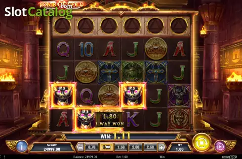Schermo4. Tomb of Gold slot