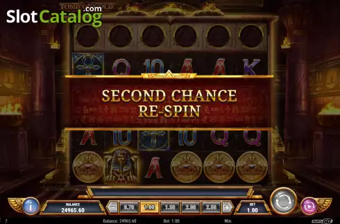Schermo6. Tomb of Gold slot