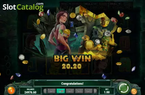 Win Screen 3. Cat Wilde and the Incan Quest slot