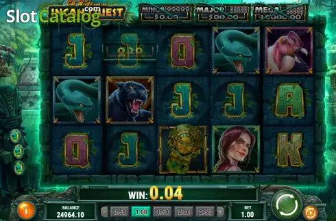 Schermo7. Cat Wilde and the Incan Quest slot
