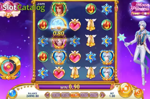 Win Screen 2. Moon Princess Power of Love slot