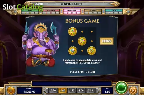 Schermo7. Chambers of Ancients slot