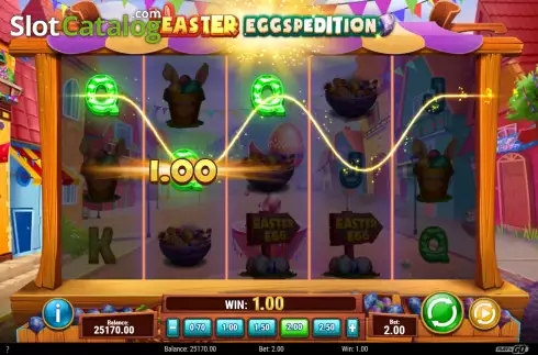 Bildschirm5. Easter Eggspedition slot