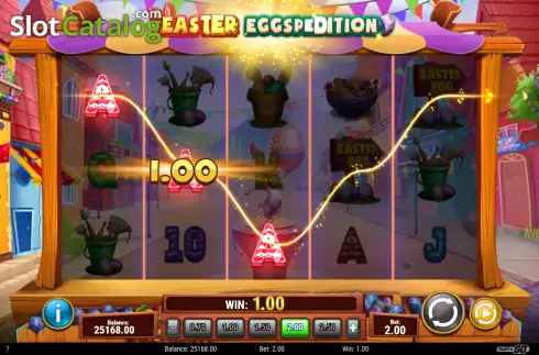 Win Screen 4. Easter Eggspedition slot