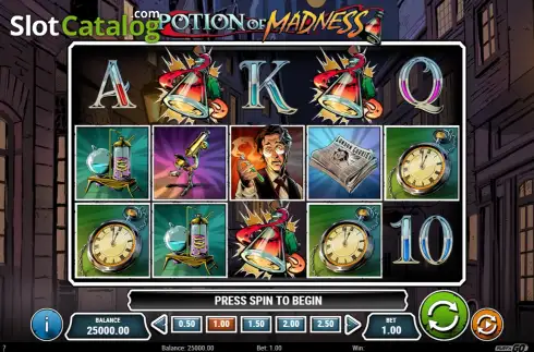 Potion of Madness slot. Potion of Madness slot