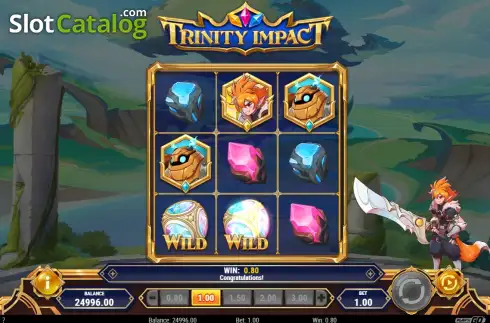 画面3. Trinity Impact カジノスロット