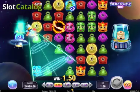 Reactoonz 100 demo. Reactoonz 100 slot