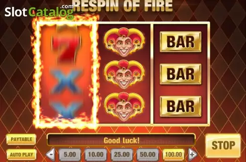 Reels. Fire Joker slot