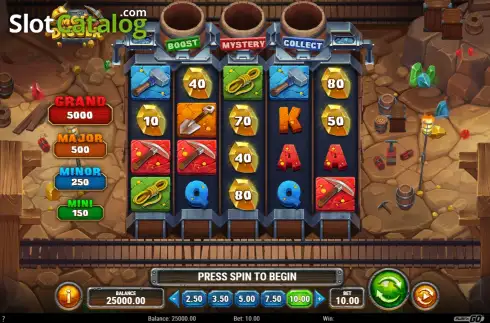 Скрін2. Mole Digger слот