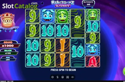 Reactoonz Blitzways slot. Reactoonz Blitzways slot