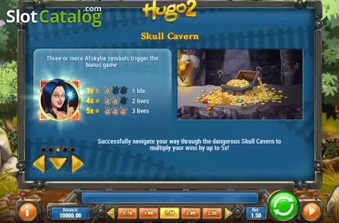 画面4. Hugo 2 (ヒュゴ2) カジノスロット