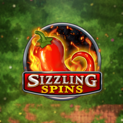 Sizzling Spins Logotipo