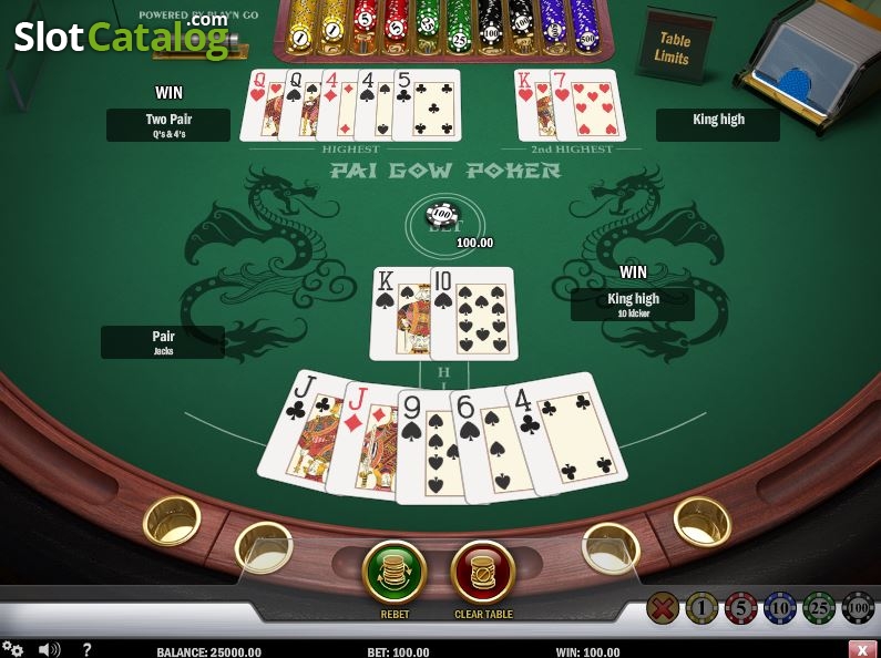 Free Online Pai Gow No Download
