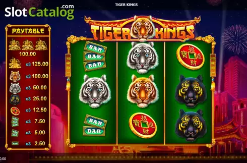 Pantalla2. Tiger Kings Tragamonedas 