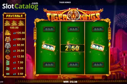 Schermo3. Tiger Kings slot
