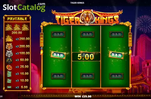 Schermo4. Tiger Kings slot