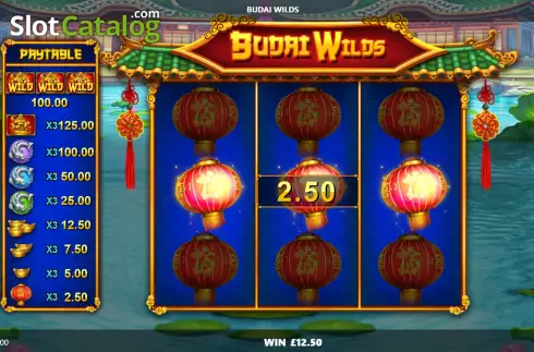 Win screen 2. Budai Wilds slot
