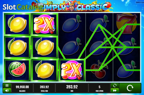 Game workflow 3. Simply Classic slot
