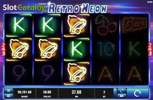 Bildschirm4. Retro Neon slot