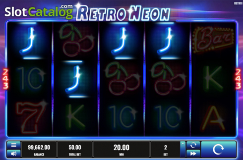 Bildschirm5. Retro Neon slot