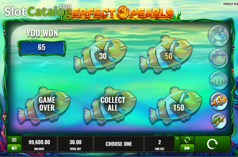 Game workflow 5. Perfect Pearls slot