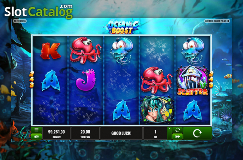 Game workflow 2. Oceanic Boost slot