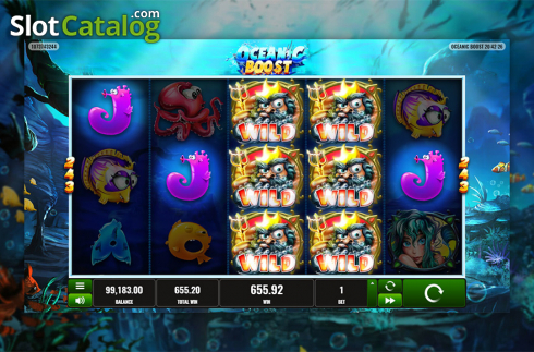 Game workflow 4. Oceanic Boost slot