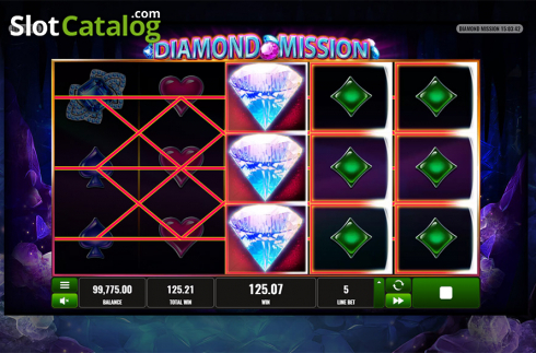 Game workflow 5. Diamond Mission slot