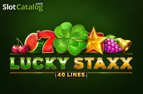 Lucky Staxx 40 lines ロゴ