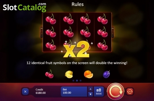 Schermo7. Fruit Supreme slot