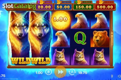 Bildschirm7. Wolf Power: Hold and Win slot