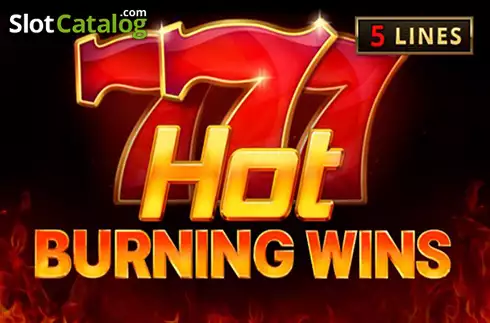 Hot Burning Wins Logotipo