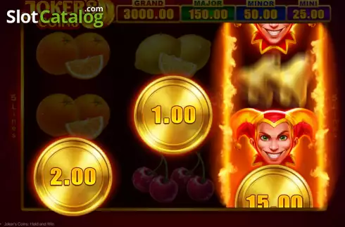 Schermo7. Joker's Coins: Hold and Win slot