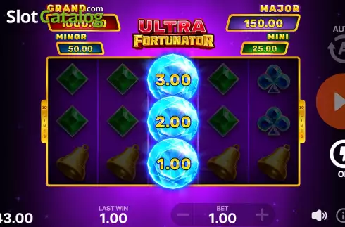 Скрин7. Ultra Fortunator: Hold and Win слот
