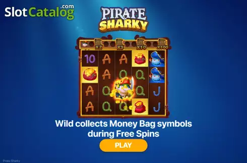 Bildschirm2. Pirate Sharky slot